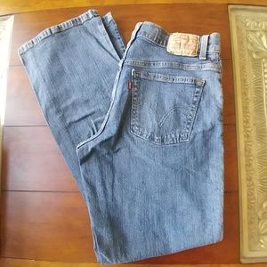 Levis 550 relaxed boot cut 10 m misses light wash